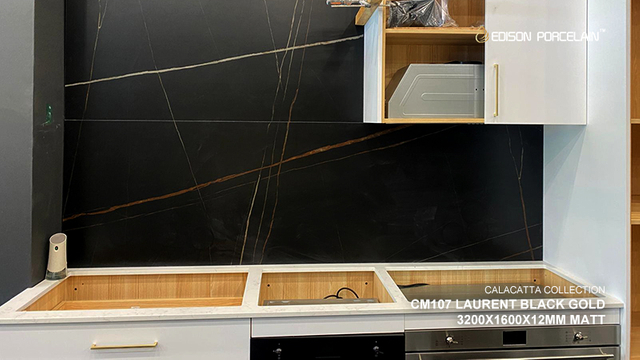 CM107 Laurent Черное золото 3200X1600X12MM МАТОВЫЙ